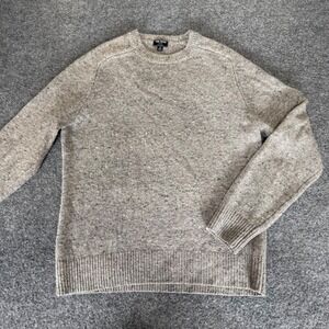 Todd Snyder Sweater Mens Small Speckled Wool Blend Crew Neck Pullover Casual